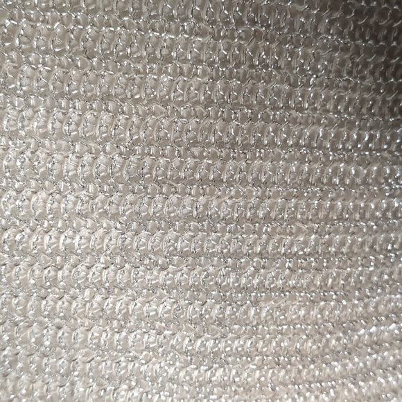 AVALIN* size XL sparkling fooler sweater 3/4 sleeve textured stitch front detail - Picture 6 of 9